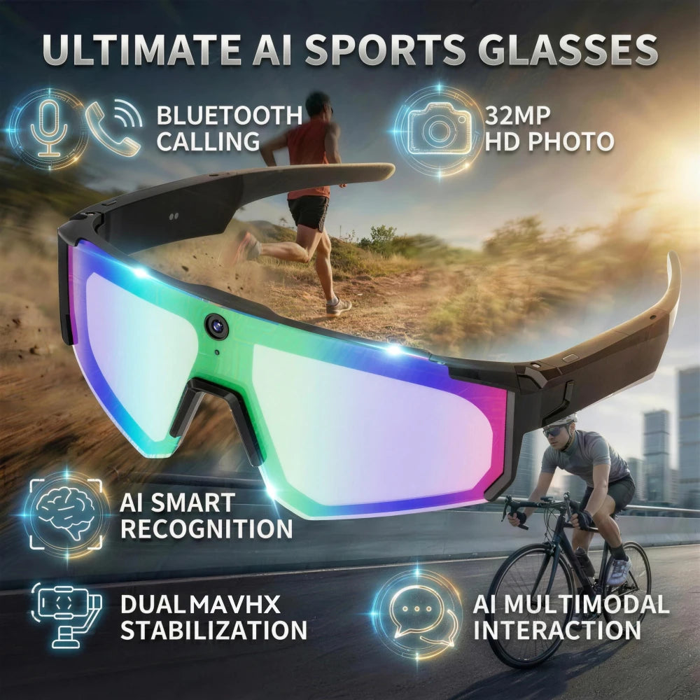 Axios  Smart Bluetooth and Camera Sunglasses