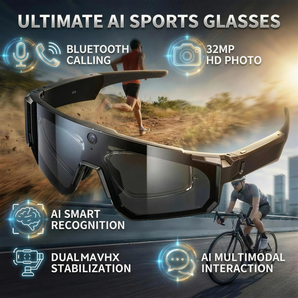 Axios  Smart Bluetooth and Camera Sunglasses